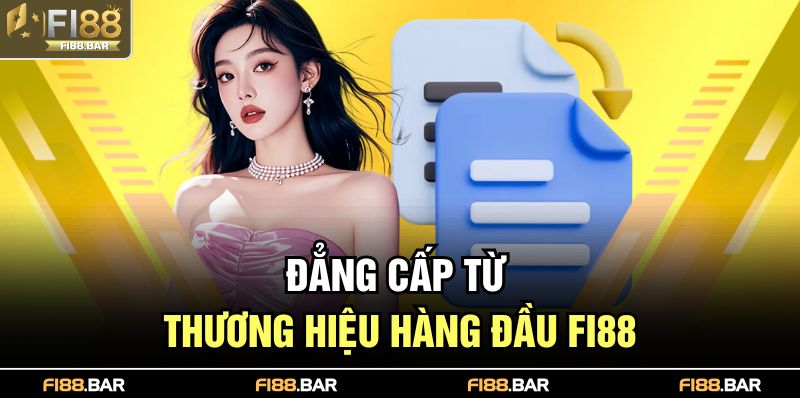 Đẳng cấp từ thương hiệu hàng đầu Fi88