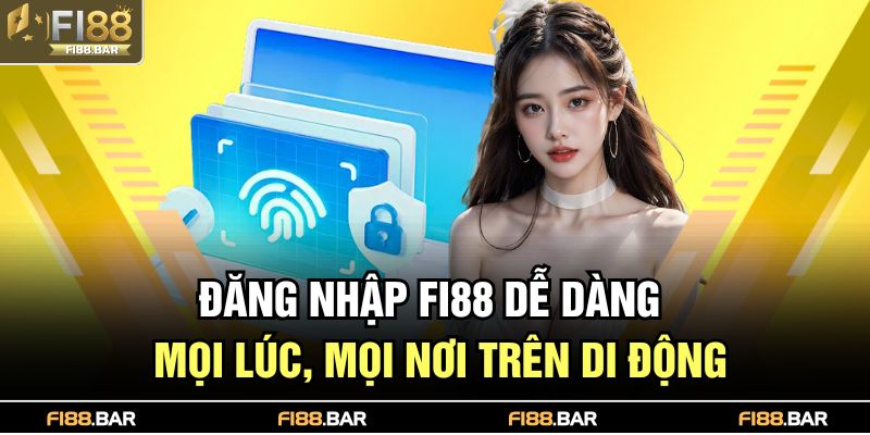 Đăng nhập FI88 dễ dàng mọi lúc, mọi nơi trên di động